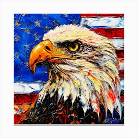 Eagle Of USA - American Eagle Canvas Print