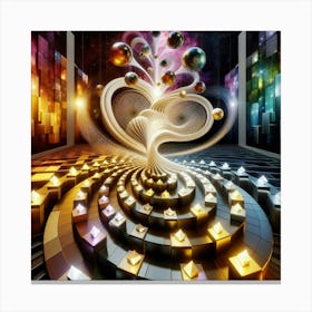 Heart Of The Universe Canvas Print