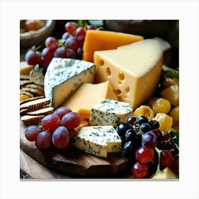 Cheese Platter 1 Canvas Print