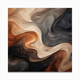 Abstract - Abstract Painting Canvas Print