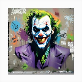 Joker 166 Canvas Print