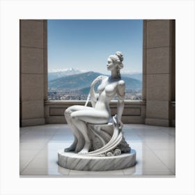 Statue Of Venus 1 Canvas Print