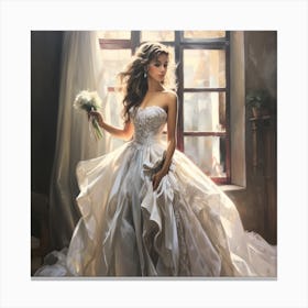 Wedding Dress 2 Canvas Print