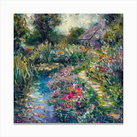 Cottage Dream Garden 4 Canvas Print