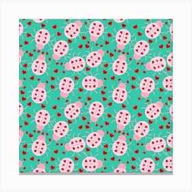 Ladybugs Canvas Print