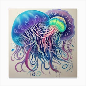 Jellyfish 2 Canvas Print