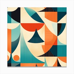 Abstract Geometric Pattern 42 Canvas Print