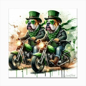 Green Bandit Raiders Canvas Print