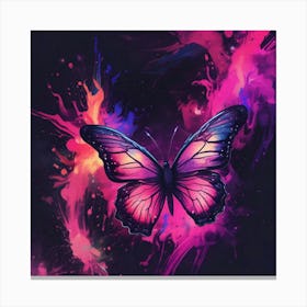 Butterfly Painting 270 Canvas Print