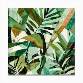 Tropical Jungle 10 Canvas Print