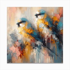 Canaries Canvas Print