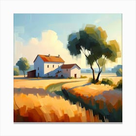 Landscape Painting 132 Canvas Print