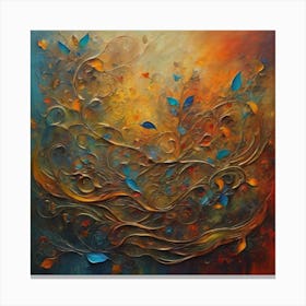 Abstract Painting 1 Canvas Print