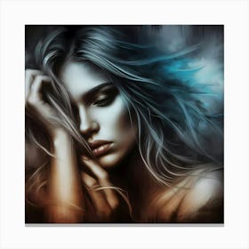 Dark Beauty 2 Canvas Print