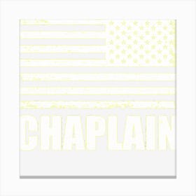 Us Military Chaplain Canvas Print