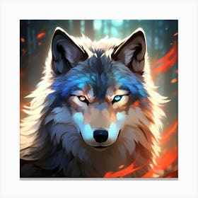 Wolf 2 Canvas Print