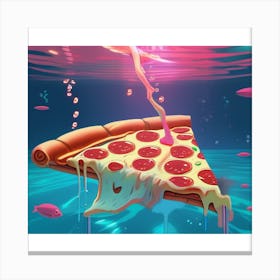 Pizza Party Canvas Print