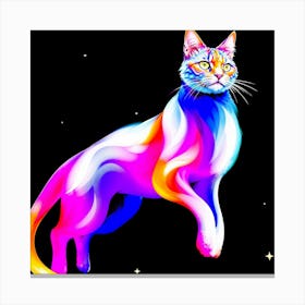 mythical cat Canvas Print