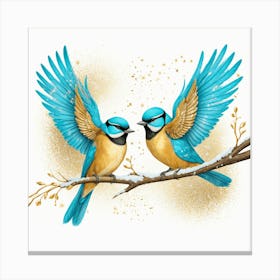 Blue Tit Canvas Print