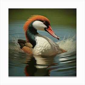 Kingfisher Duck Canvas Print