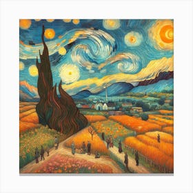 Starry Night Canvas Print