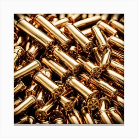 Gold Bullets Canvas Print