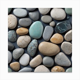 Pebbles 11 Canvas Print