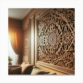 Wall Arabesque Canvas Print