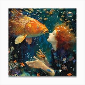 Goldfish 1 Canvas Print