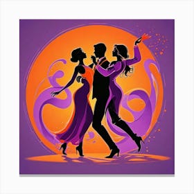 Pulp Fiction Dance Art Prints (27) Canvas Print