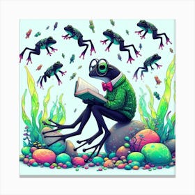 Frogs Canvas Print