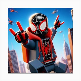 Lego Spider-Man 2 Canvas Print