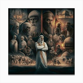 Chronicles Of The Wise Elders Canvas Print