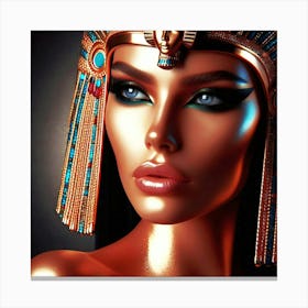 Cleopatra Portrait Artwork 54 Canvas Print