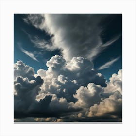 Cloudy Sky 2 Canvas Print