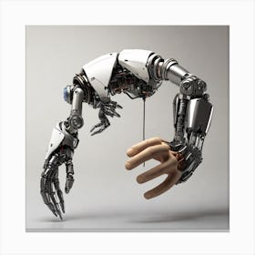 Robot Hand Canvas Print