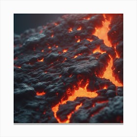 Lava Flow 31 Canvas Print