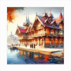 Fantasy Painting 1 Canvas Print