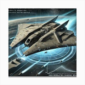 Shadow Drifter Reconnaissance Converted Canvas Print