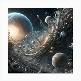 Ethereal Forms 26 Canvas Print