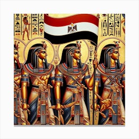 Egyptian Gods Canvas Print