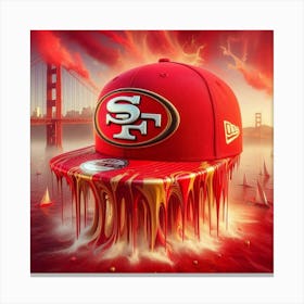 San Francisco 49ers 10 Canvas Print