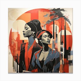 'Two Women' 2 Canvas Print