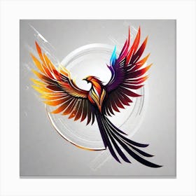 Phoenix Bird 4 Canvas Print