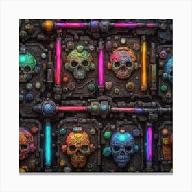 Skulls Canvas Print