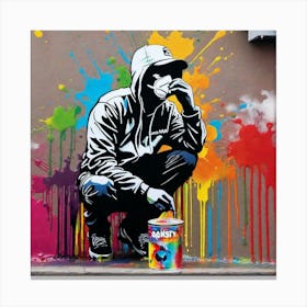 Graffiti Art 2 Canvas Print