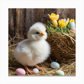 Easter Chick 1 Canvas Print