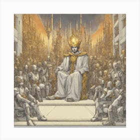 King Of The Gods 1 Canvas Print