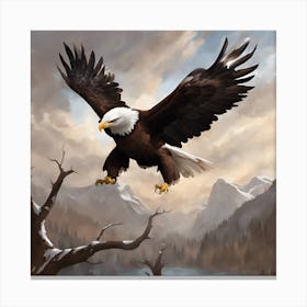 Bald Eagle Canvas Print