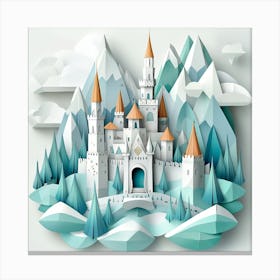 Paper Castle 2 Canvas Print